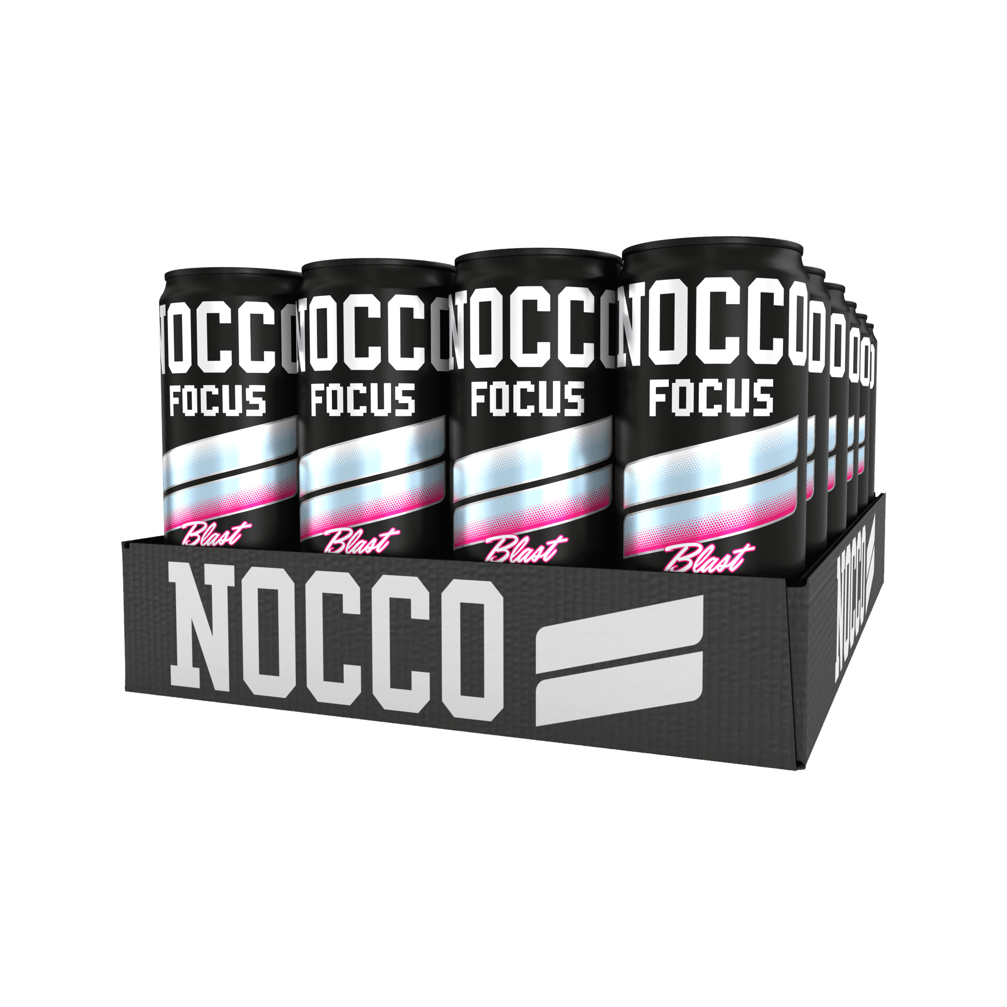 Bildnummer 1 av NOCCO FOCUS 3 Raspberry Blast 24-pack