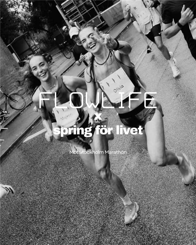Bildnummer 1 av Flowlife x Spring för Livet - Mot Stockholm Marathon