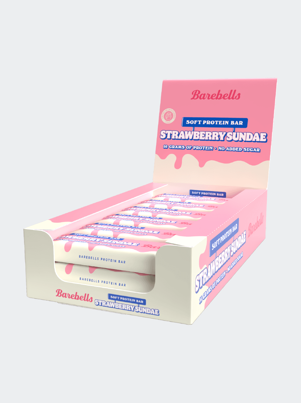 Bildnummer 1 av Barebells Strawberry Sundae 12-pack
