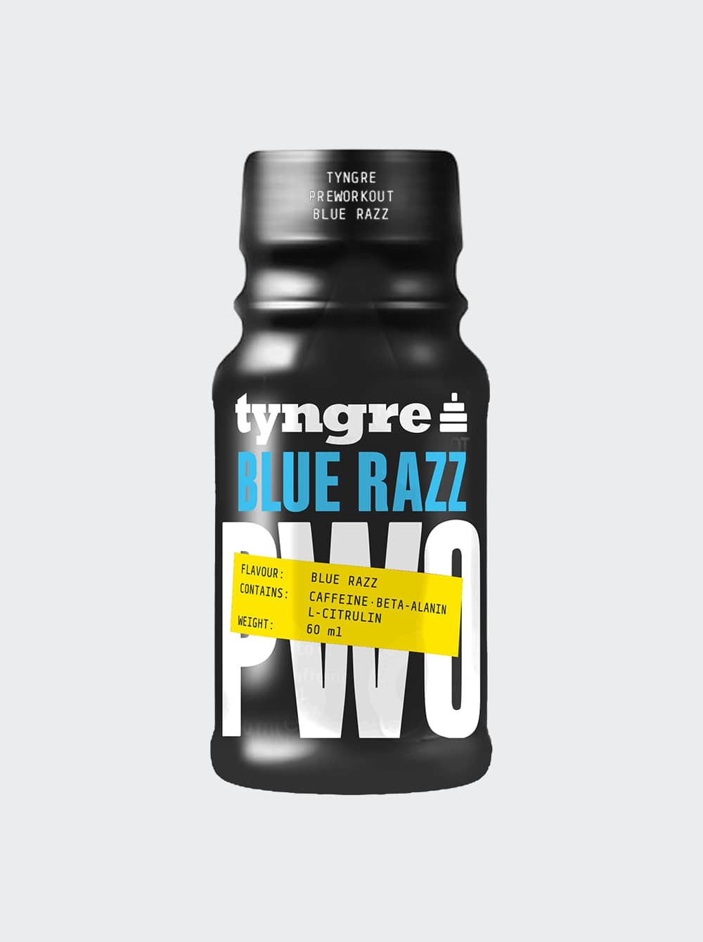 Bildnummer 2 av PWO Shot Blue Raspberry 60 ml